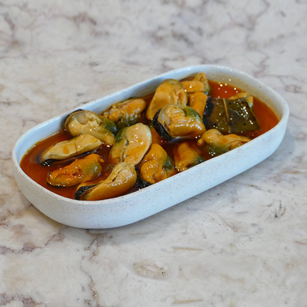 Marinerade blåmusslor