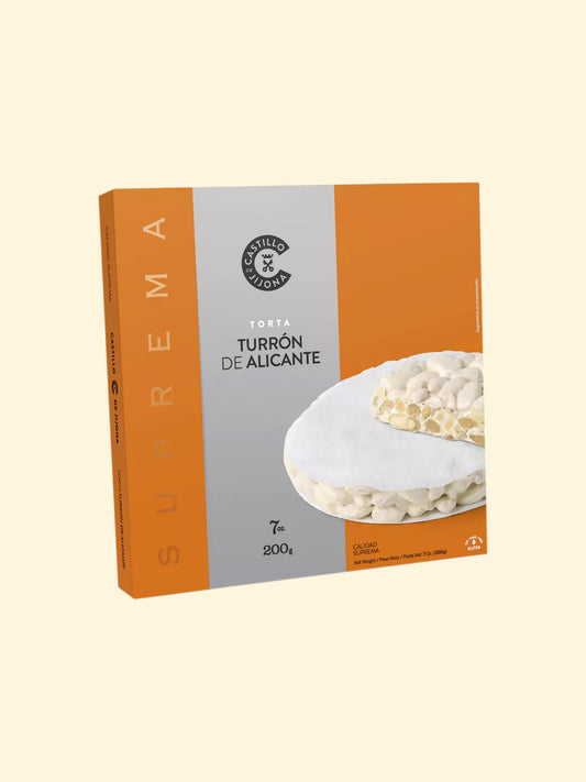 Torta turrón de Alicante