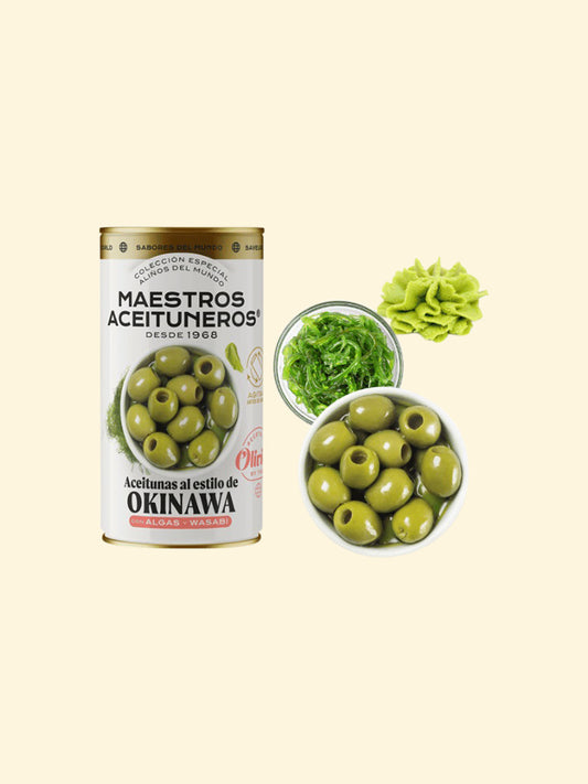 Oliver med wasabi & sjögräs