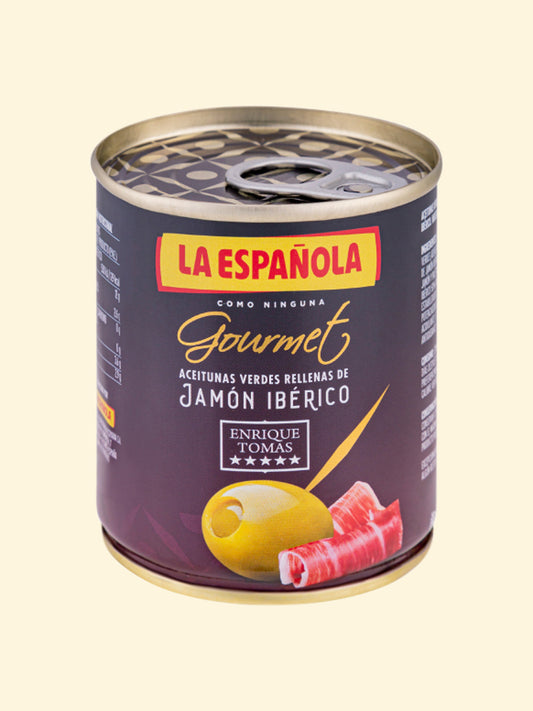 Oliver fyllda med iberico