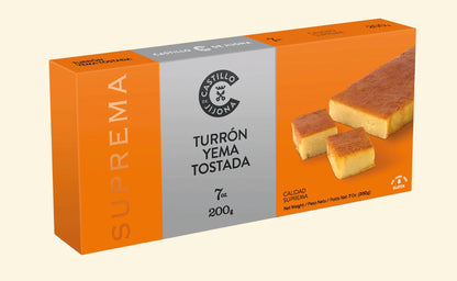 Turrón Yema Tostada