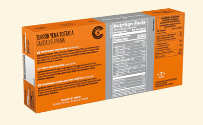 Turrón Yema Tostada